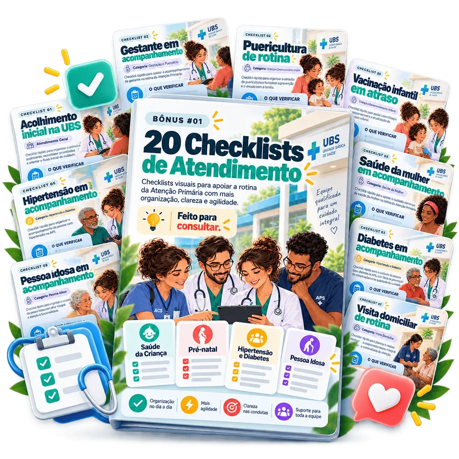 Bônus 01 — 20 Checklists de Atendimento