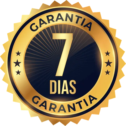 Selo de 7 dias de garantia incondicional